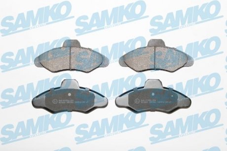 Колодки тормозные передние Ford Escort 93-> (LPR-) SAMKO 5SP383 (фото 1)