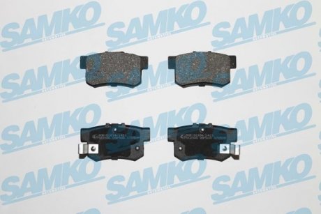 Колодки задні гальмові Honda Accord, Civic, CR-V 90-> (LPR-) SAMKO 5SP508 (фото 1)