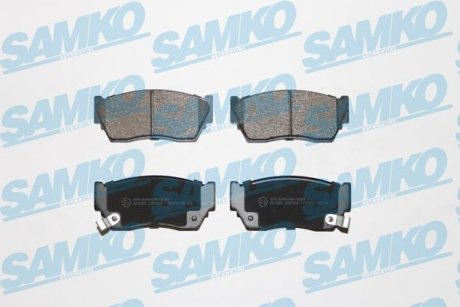 Колодки тормозные передние Nissan Sunny III (90-00) (LPR-) SAMKO 5SP520