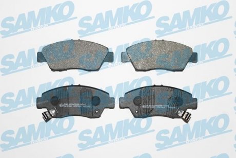 Колодки тормозные передние Honda Civic, Jazz 91-> (LPR-) SAMKO 5SP564