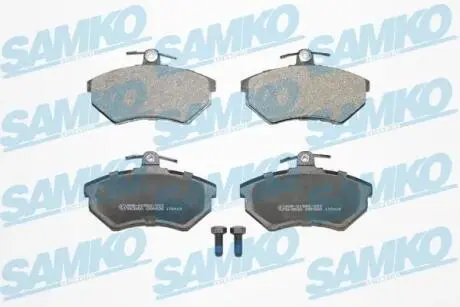 Тормозные колодки передние Geely CK/Amulet без ABS (LPR-) SAMKO 5SP600