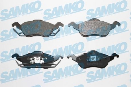 Колодки тормозные передние Ford Focus (98-04) (LPR-) SAMKO 5SP696 (фото 1)