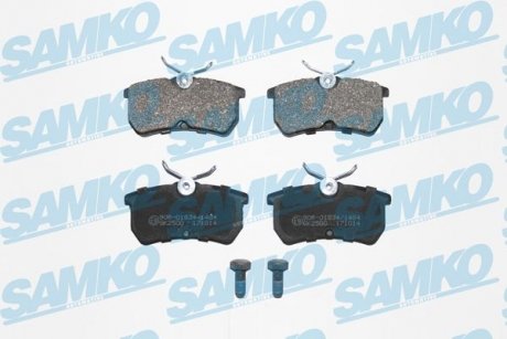 Тормозные колодки задние Ford Focus 98-> (LPR-) SAMKO 5SP697
