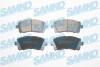 Колодки тормозные передние Subaru Forester, Legacy, Outback 03-> (LPR-) SAMKO 5SP713 (фото 1)