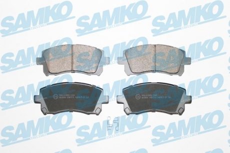 Колодки тормозные передние Subaru Forester, Legacy, Outback 03-> (LPR-) SAMKO 5SP713 (фото 1)