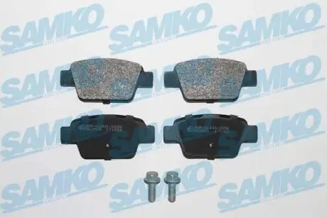 Тормозные колодки, дисковый тормоз (набор) SAMKO 5SP780
