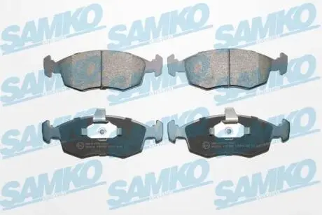 Тормозные колодки, дисковый тормоз (набор) SAMKO 5SP785