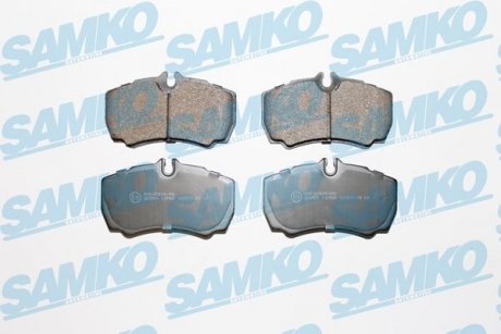 Колодки тормозные задние IVECO Daily 99->, Ford Transit (06-14) (LPR-) SAMKO 5SP830 (фото 1)