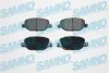 Колодки тормозные alfa 159 05&gt; зад SAMKO 5SP855 (фото 1)