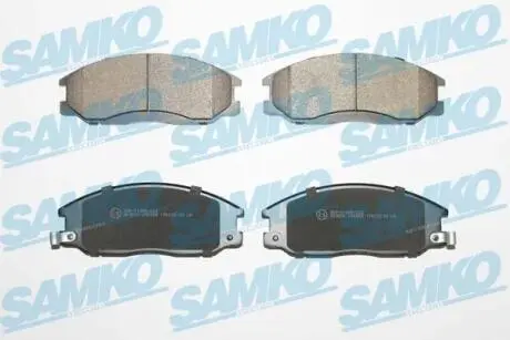 Колодки тормозные передние Hyundai SANTA FE (01-06)/TRAJET (00-08) (LPR-) SAMKO 5SP858