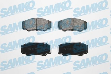 Колодки тормозные задние Citroen Jumper, Fiat Ducato, Peugeot Boxer 94-> (LPR-) SAMKO 5SP885 (фото 1)