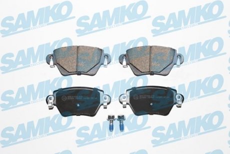 Колодки тормозные задние Ford Mondeo III, Renault Kangoo и 4x4 (LPR-) SAMKO 5SP897 (фото 1)