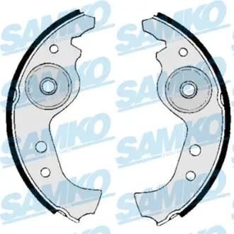 Колодки тормозные барабанные Fiat Uno, Punto, Fiorino <-00 (d185x31mm) (LPR-) SAMKO 80890
