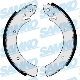 Колодки тормозные барабанные Ssangyo Actyon, Hyundai Sonata 94-> (d254x57mm) (LPR-) SAMKO 81150 (фото 1)