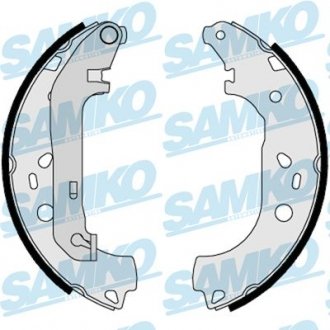 Колодки тормозные барабанные Ford Connect 02-> (228.6x57) (LPR-) SAMKO 88550 (фото 1)
