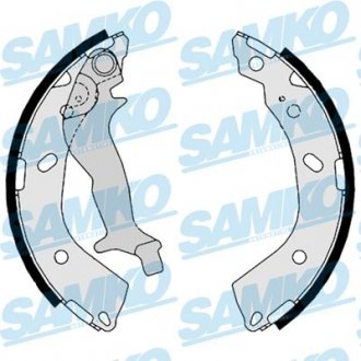 Колодки барабанні Hyundai Getz (02-06) (180x32) (LPR-) SAMKO 88760 (фото 1)