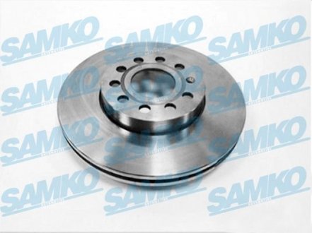 Тормозной диск передний (288x25) vag 04- SAMKO A1002V (фото 1)