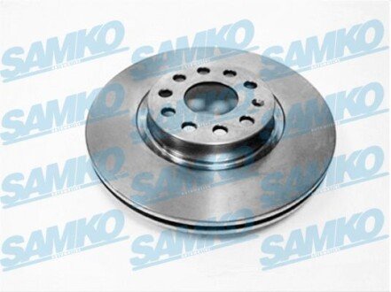 Диск тормозной пер. VW Passat B6/CC/B7/B8 (312mmx25mm) SAMKO A1004V