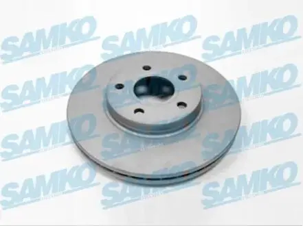 Диск тормозной пер. Ford Focus ии (278mm25mm) (LPR-) SAMKO F1009VR