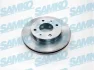 Диск тормозной space runner wentylowana przуd galant SAMKO M1403V (фото 1)