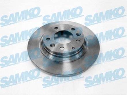 Диск тормозной зад. Mazda 6 GG/GH (08-12), (280mmx10mm) SAMKO M5005P (фото 1)