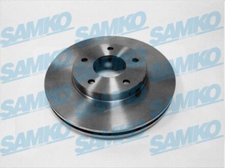 Диск тормозной пер. Nissan Primera, Maxima, Almera Tino, X-trail 00- (d280x28mm) SAMKO N2002V