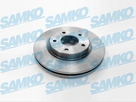 Диск тормозной пер. Nissan Juke 10-> (d280x24) (LPR-) SAMKO N2018V (фото 1)