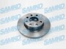 Диск тормозной пер. Opel Kadett, Corsa A (d235x10mm) (LPR-) SAMKO O1041P (фото 1)