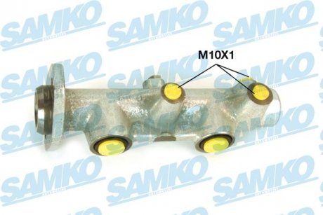 Цилиндр главный тормозной Ford Transit 85-> D=23.81 (LPR-) SAMKO P08921