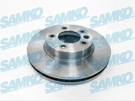 Диск гальмівний touareg /l/ wentylowana przуd SAMKO P2010V