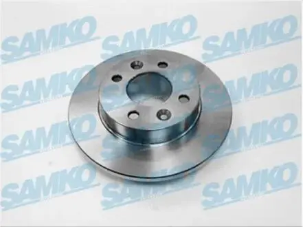 Диск тормозной Dacia Logan 7701204282 d=238 SAMKO R1081P