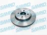 Диск гальмівний swift 10- SAMKO S5014V (фото 1)