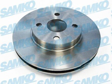 Диск тормозной пер. Toyota Corolla, Corolla Verso 00- (d255x25mm) SAMKO T2023V