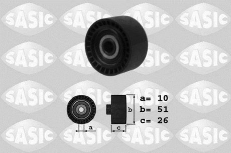 Паразитний / провідний ролик, полікліновий ремінь SASIC 1620011 (фото 1)