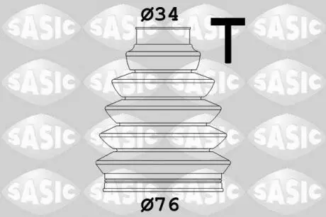 Комплект пыльника, приводной вал SASIC 1904033