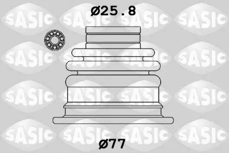 Комплект пильника, приводний вал SASIC 1904052