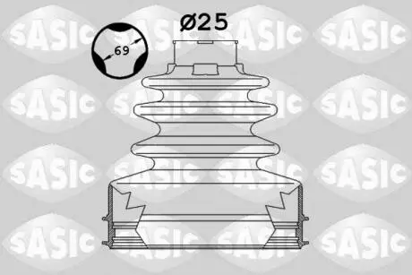 Пыльник ford, mini SASIC 1906088