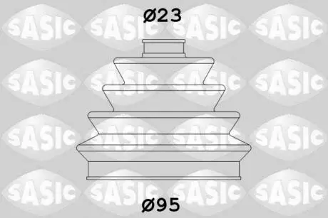 Пильовик приводного валу (набір) SASIC 2003414