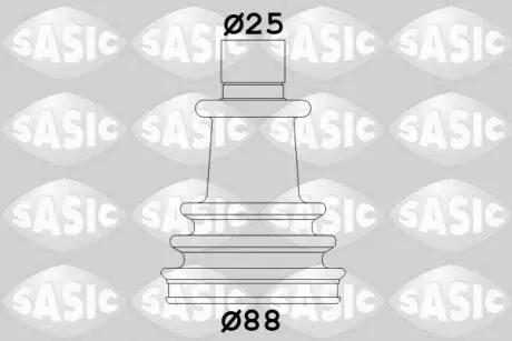 Комплект пильника, приводний вал SASIC 2933633