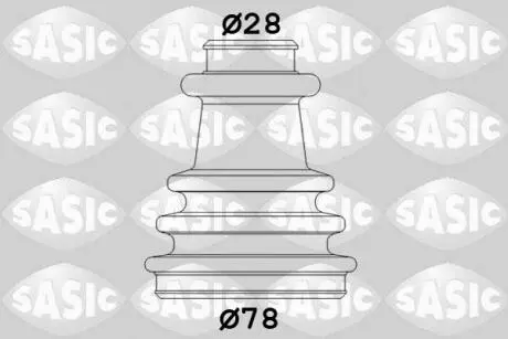 Комплект пыльника, приводной вал SASIC 2933733