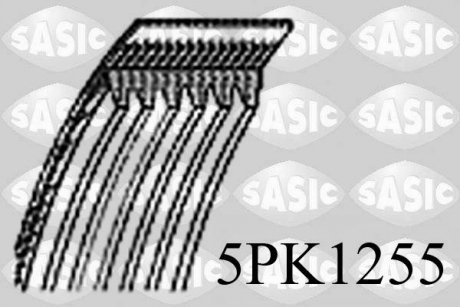 Поликлиновой ремень SASIC 5PK1255