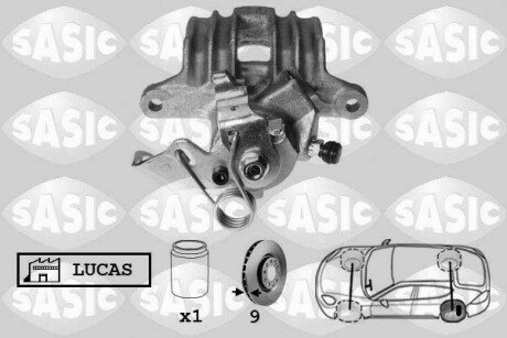 Тормозной суппорт SASIC 6506010