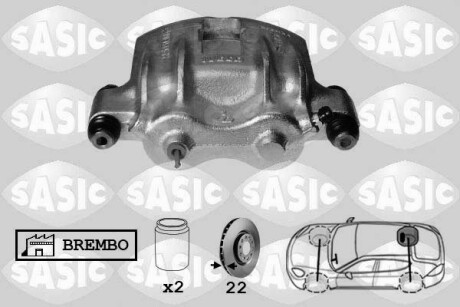 Гальмівний супорт SASIC 6506040