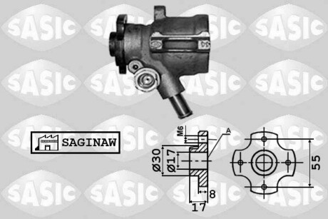 Гідравлічний насос, кермо SASIC 7070032