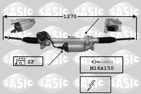 Кермовий механізм SASIC 7176043