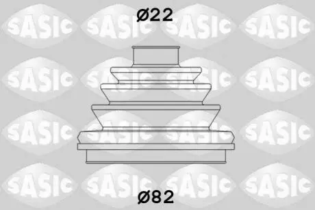 Пильовик приводного валу (набір) SASIC 9004683