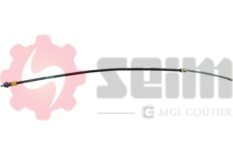 Трос ручника левый safrane j7t-j8s-abs (барабан) Seim 404330