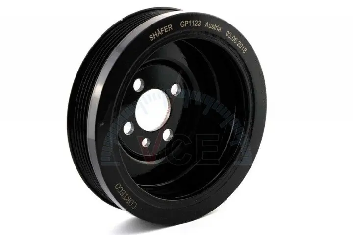 Шків коленвала vw golf v, caddy, t5 1.9-2.0 04- (5 канавок) SHAFER GP11235PK (фото 1)