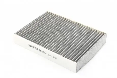 Фильтр салона Citroen C1 II, Peugeot 108, Toyota Aygo II, 14-, угольный. SHAFER SAK1174