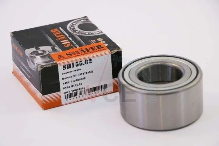 Подшипник ступицы renault kangoo i, logan i, megane i, note, doblo, 96-03 перед. (37x37x72) SHAFER SH155.62 (фото 1)
